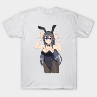 Mai Sakurajima From The Rascal Does Not Dream of Bunny Girl Senpai T-Shirt